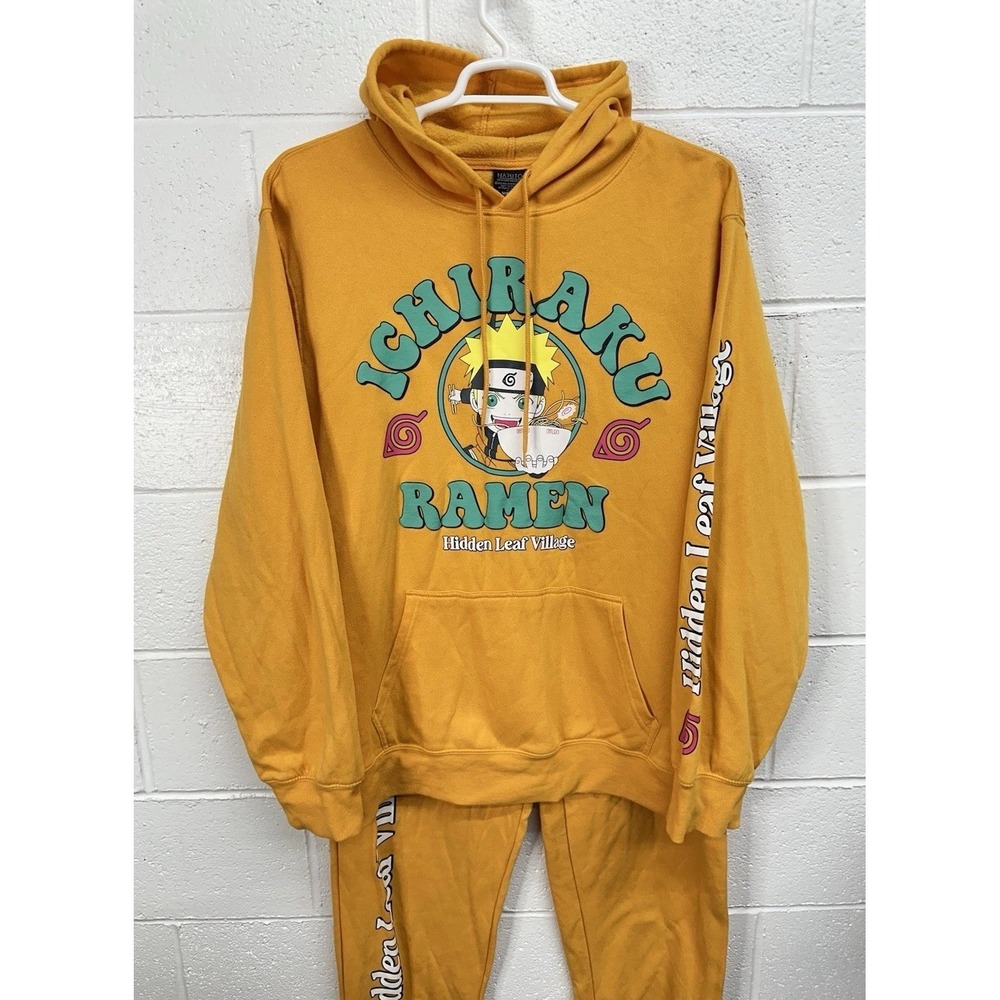 Naruto Shippuden Ichiraku Ramen Hidden Leaf Village Tracksuit Hoodie & Sweats XL